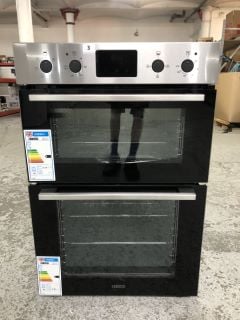 ZANUSSI BUILT-IN DOUBLE OVEN MODEL: ZKHNL3X1 - RRP.£509 (EX-DISPLAY)