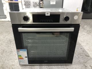 BEKO BUILT-IN SINGLE OVEN MODEL: BBIE22300XFP - RRP.£249 (EX-DISPLAY)