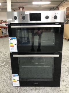 ZANUSSI BUILT-IN DOUBLE OVEN MODEL: ZKHNL3X1 - RRP.£509 (EX-DISPLAY)