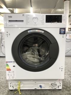 BEKO INTEGRATED 7KG WASHING MACHINE MODEL: WTIK76121 - RRP.£399 (EX-DISPLAY)