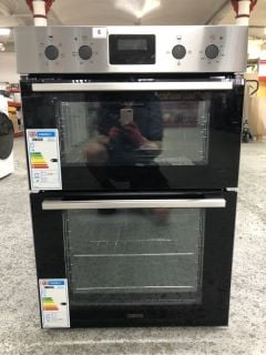 ZANUSSI BUILT-IN DOUBLE OVEN MODEL: ZKHNL3X1 - RRP.£509 (EX-DISPLAY)