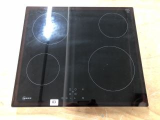 NEFF 59CM CERAMIC HOB MODEL: T16NBE1L - RRP.£449 (EX-DISPLAY)