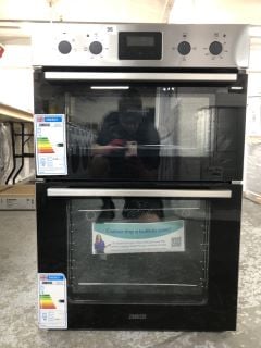 ZANUSSI BUILT-IN DOUBLE OVEN MODEL: ZKHNL3X1 - RRP.£509 (EX-DISPLAY)