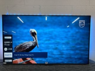 PHILIPS 55" TV MODEL 55PUS8108/12 RRP £549.00 (WITH POWER LEAD, NO REMOTE, NO STAND, NO BOX)