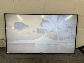 TCL 50" TV MODEL 50RC630KX7 (WITH POWER LEAD, NO REMOTE, NO STAND, NO BOX, DISPLAY FAULT)