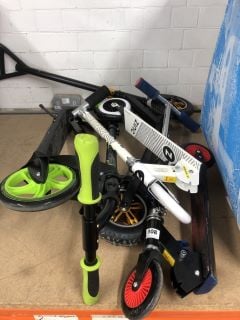 3 X SCOOTERS