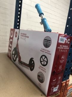 ZINC BIG WHEEL FOLDING SCOOTER