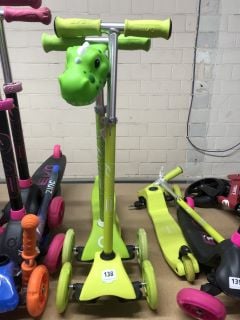 QTY OF CHILDRENS SCOOTERS