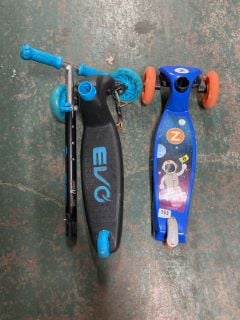 QTY OF CHILDRENS SCOOTERS