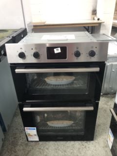 ZANUSSI DOUBLE ELECTRIC OVEN MODEL ZKHNL3X1 RRP £509 (EX-DISPLAY)