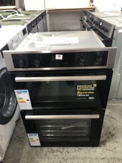 ZANUSSI DOUBLE ELECTRIC OVEN MODEL ZKHNL3X1 RRP £509 (EX-DISPLAY)