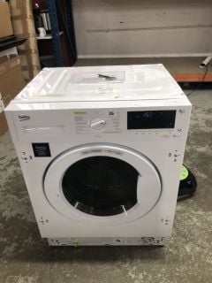 BEKO INTEGRATED 8KG/5KG WASHER DRYER MODEL WDIK854451 RRP £259 (EX-DISPLAY)