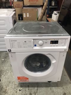 INDESIT INTEGRATED WASHER DRYER MODEL BIWDIL75125UK RRP £479 (EX-DISPLAY)