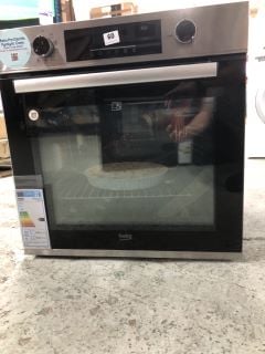 BEKO SINGLE ELECTRIC OVEN MODEL BBIE22300XFP RRP £229 (EX-DISPLAY)