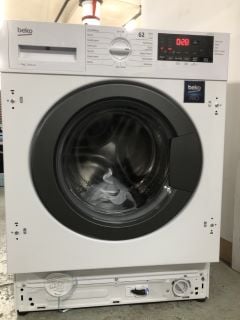 BEKO INTEGRATED 8KG WASHING MACHINE MODEL WTIK84121 RRP £329 (EX-DISPLAY)