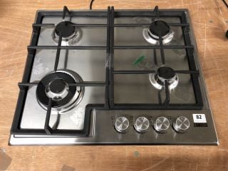 ZANUSSI FOUR RING GAS HOB MODEL ZGM66424XX RRP £249 (EX-DISPLAY)