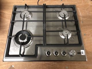 ZANUSSI FOUR RING GAS HOB MODEL ZGM66424XX RRP £249 (EX-DISPLAY)