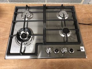 ZANUSSI FOUR RING GAS HOB MODEL ZGM66424XX RRP £249 (EX-DISPLAY)