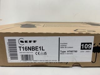 NEFF CERAMIC HOB MODEL: T16NBE1L RRP: £531 (EX DISPLAY) (IN PACKAGING)