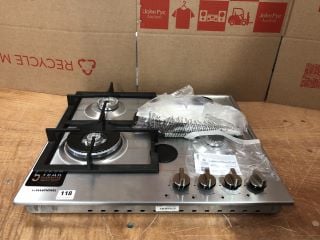 GRUNDIG 4 BURNER GAS HOB MODEL: GIGA6234250X RRP: £199 (EX DISPLAY)