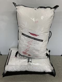 2 X COMFORT & SUPPORT PILLOWS