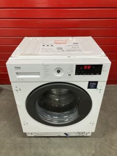 BEKO INTEGRATED 7KG WASHING MACHINE MODEL: WTIK76121 RRP: £369 (EX DISPLAY)