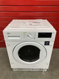 BEKO INTEGRATED 8/5KG WASHER DRYER MODEL: WDIK854451 RRP: £439 (EX DISPLAY)