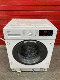 BEKO INTEGRATED 7KG WASHING MACHINE MODEL: WTIK76121 RRP: £369 (EX DISPLAY)