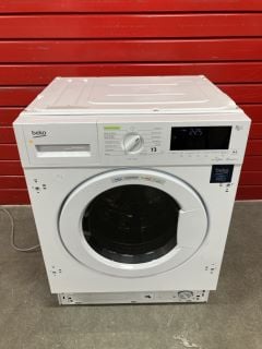 BEKO INTEGRATED 8/5KG WASHER DRYER MODEL: WDIK854451 RRP: £439 (EX DISPLAY)