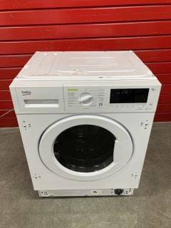 BEKO INTEGRATED 8/5KG WASHER DRYER MODEL: WDIK854451 RRP: £439 (EX DISPLAY)