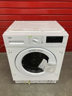 BEKO INTEGRATED 8/5KG WASHER DRYER MODEL: WDIK854451 RRP: £439 (EX DISPLAY)