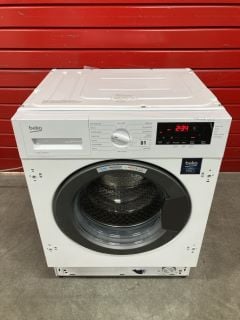 BEKO INTEGRATED 7KG WASHING MACHINE MODEL: WTIK76121 RRP: £369 (EX DISPLAY)