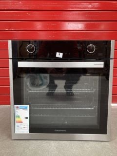 GRUNDIG INTEGRATED SINGLE OVEN MODEL: GEBM19300XC RRP: £322 (EX DISPLAY)