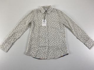 PAUL SMITH WOMEN'S SHIRT. SIZE: 38, MADE FROM: 100% POLYESTER. RRP: £180