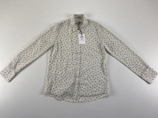 PAUL SMITH WOMEN'S SHIRT. SIZE: 42, MADE FROM: 100% POLYESTER. RRP: £180