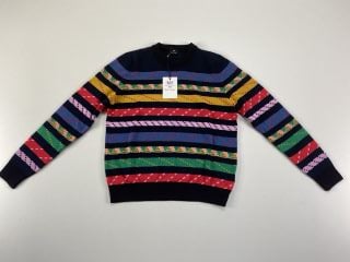 PAUL SMITH WOMEN'S KNITTED JUMPER. SIZE: S, MADE FROM: 72 COTTON 28 WOOL. RRP: £190