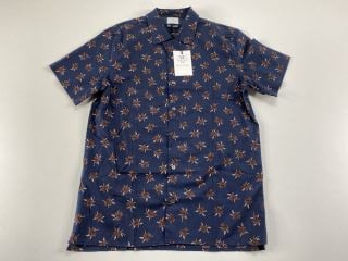 PAUL SMITH MEN'S SHIRT SS CASUAL FIT. SIZE: S, MADE FROM: 100% COTTON. RRP: £135