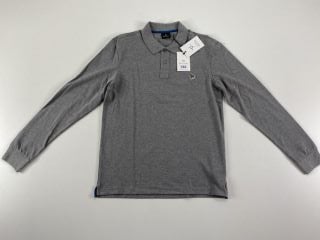 PAUL SMITH MEN'S SLIM FIT LS POLO SHIRT. SIZE: L, MADE FROM: 100% ORGANIC COTTON. RRP: £75