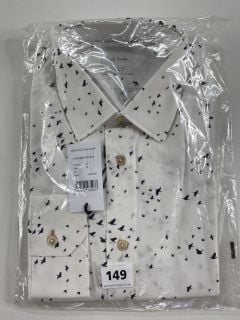 PAUL SMITH GENT'S S/C SLIM SHIRT. SIZE: 16, MADE FROM: 100% COTTON. RRP: £200