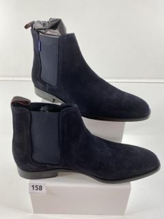 PAUL SMITH MEN'S SHOE GERALD DARK NAVY. SIZE: 11, MADE FROM: 80% COW LEATHER 20% ELASTANE UPPER/COW LEATHER SOLE. RRP: £225