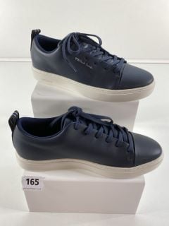 PAUL SMITH MEN'S SHOE LEE DARK NAVY. SIZE: 6, MADE FROM: 100% COW LEATHER UPPER/RUBBER SOLE. RRP: £150