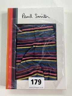 PAUL SMITH MEN'S TRUNK. SIZE: S, MADE FROM: 94 COTTON 6 SPANDEX KNITTED. RRP: £27