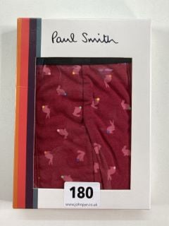 PAUL SMITH MEN'S TRUNK. SIZE: M, MADE FROM: 94 COTTON 6 SPANDEX KNITTED. RRP: £27