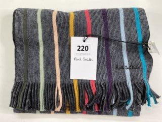 PAUL SMITH MEN'S SCARF TWIST ARTIST. MADE FROM: 100% WOOL KNITTED. RRP: £90