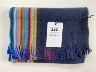 PAUL SMITH MEN'S SCARF REVRS OMBRE. MADE FROM: 100% WOOL. RRP: £85