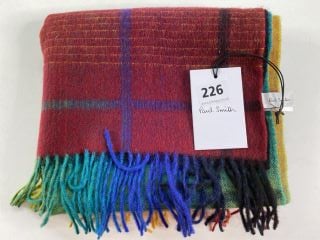 PAUL SMITH MEN'S SCARF ANDROMEDA. MADE FROM: 100% WOOL WOVEN. RRP: £110