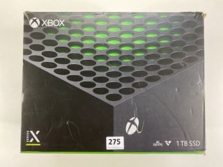 MICROSOFT XBOX SERIES X GAMING CONSOLE IN BLACK: MODEL NO 1882 (WITH BOX & ACCESSORIES)  [JPTN41111]