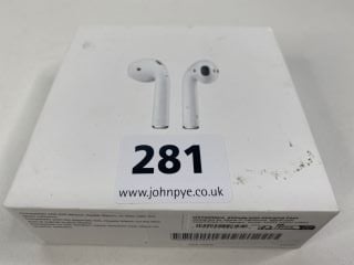 APPLE AIRPODS A2032 A2031 A1602 EARPHONES. (WITH BOX & CHARGE CABLE)  [JPTN41212]