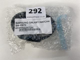 SAMSUNG GALAXY WATCH 4 SMARTWATCH IN BLACK: MODEL NO SM-R870 (UNIT ONLY)  [JPTN41230]