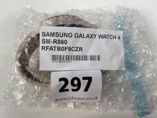 SAMSUNG GALAXY WATCH 4 SMARTWATCH IN ROSE GOLD: MODEL NO SM-R860 (UNIT ONLY)  [JPTN41227]